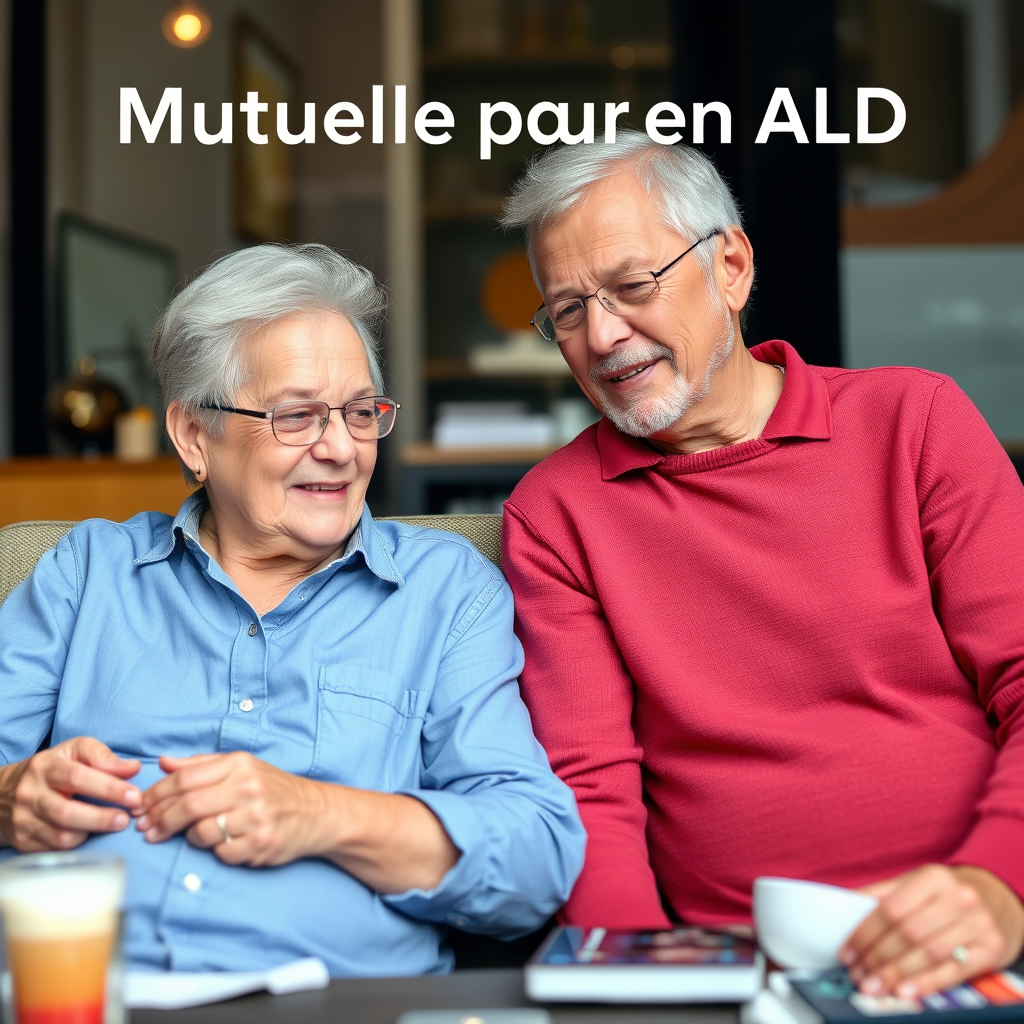 Illustration pour « Mutuelle Senior en ALD : Guide et Comparatif 2024 » — Trouvez la meilleure mutuelle senior en ALD avec couverture optimale et tarifs adaptés à vos besoins santé... Mot-clé : mutue…